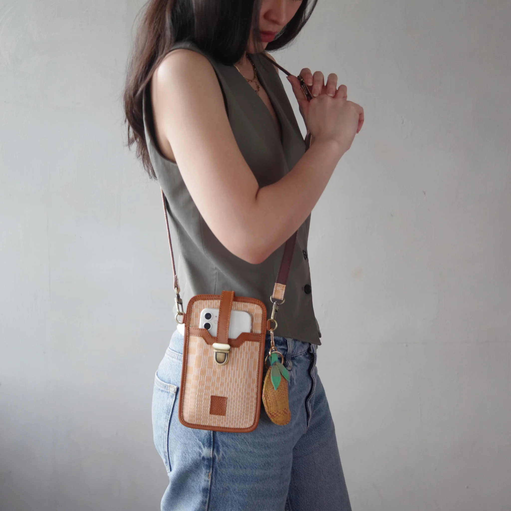 Liksi Sling in Tan - Image 3