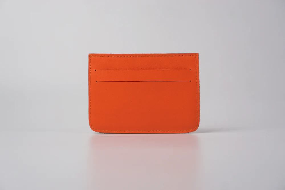 Marawi (Blue) Leather Card Holder - Image 5