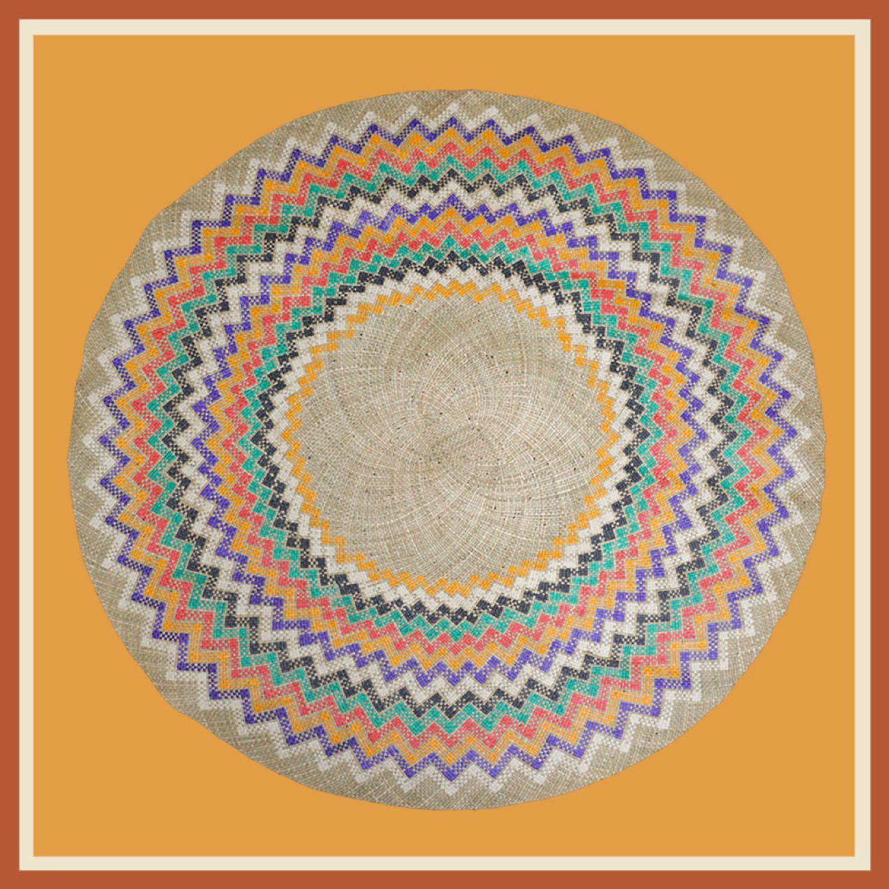 Natural Colorful Circular Mat (For Pre-Order) - Image 3